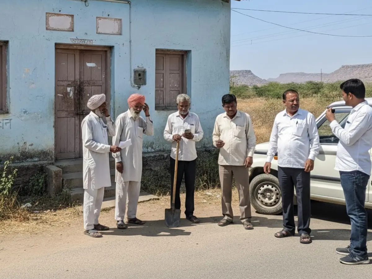 सलूंबर में जलग्रहण विकास एवं भू-संरक्षण विभाग का कार्यालय गायब! जनता परेशान