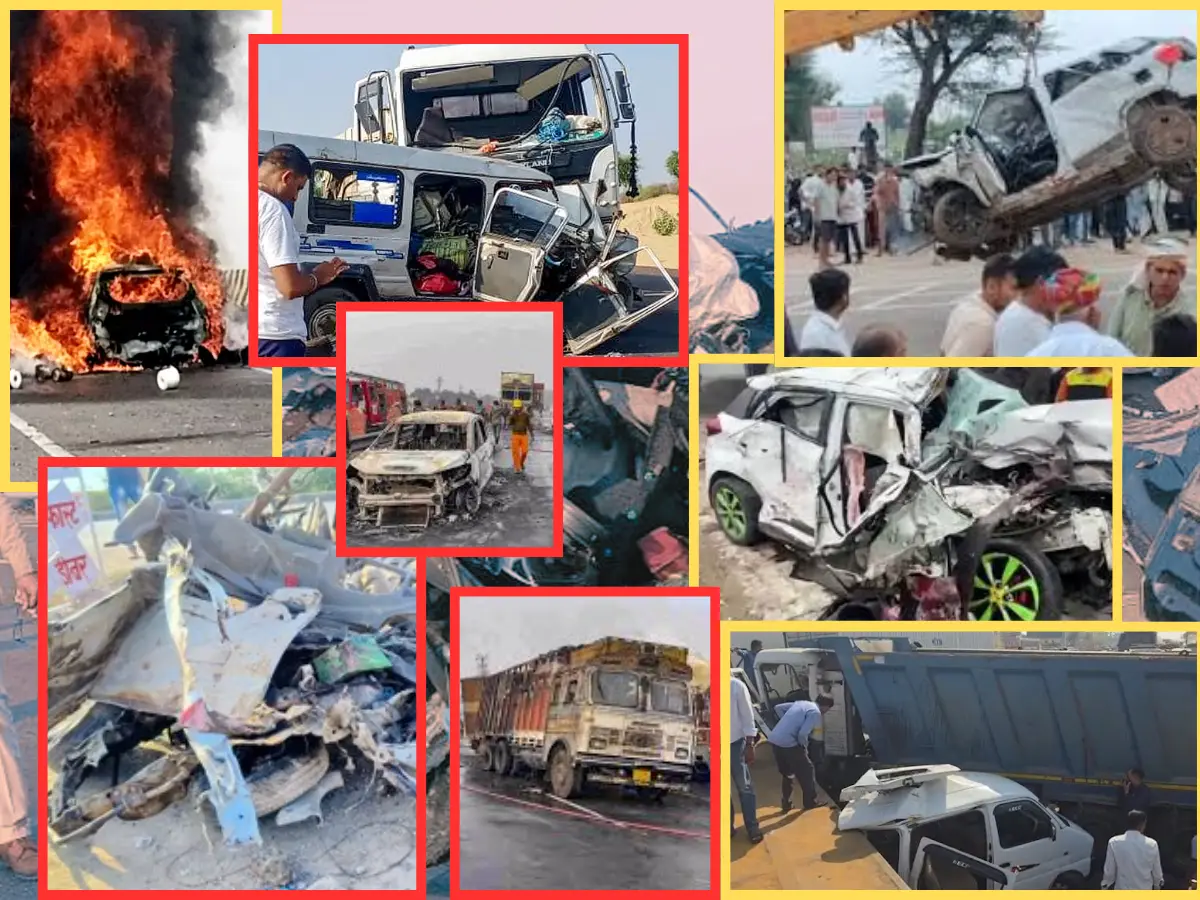 सड़क सुरक्षा में फिसड्डी निकला राजस्थान, तकनीक और ई-चालान के बावजूद नहीं रुकीं सड़क मौतें, देश के छठे स्थान पर प्रदेश