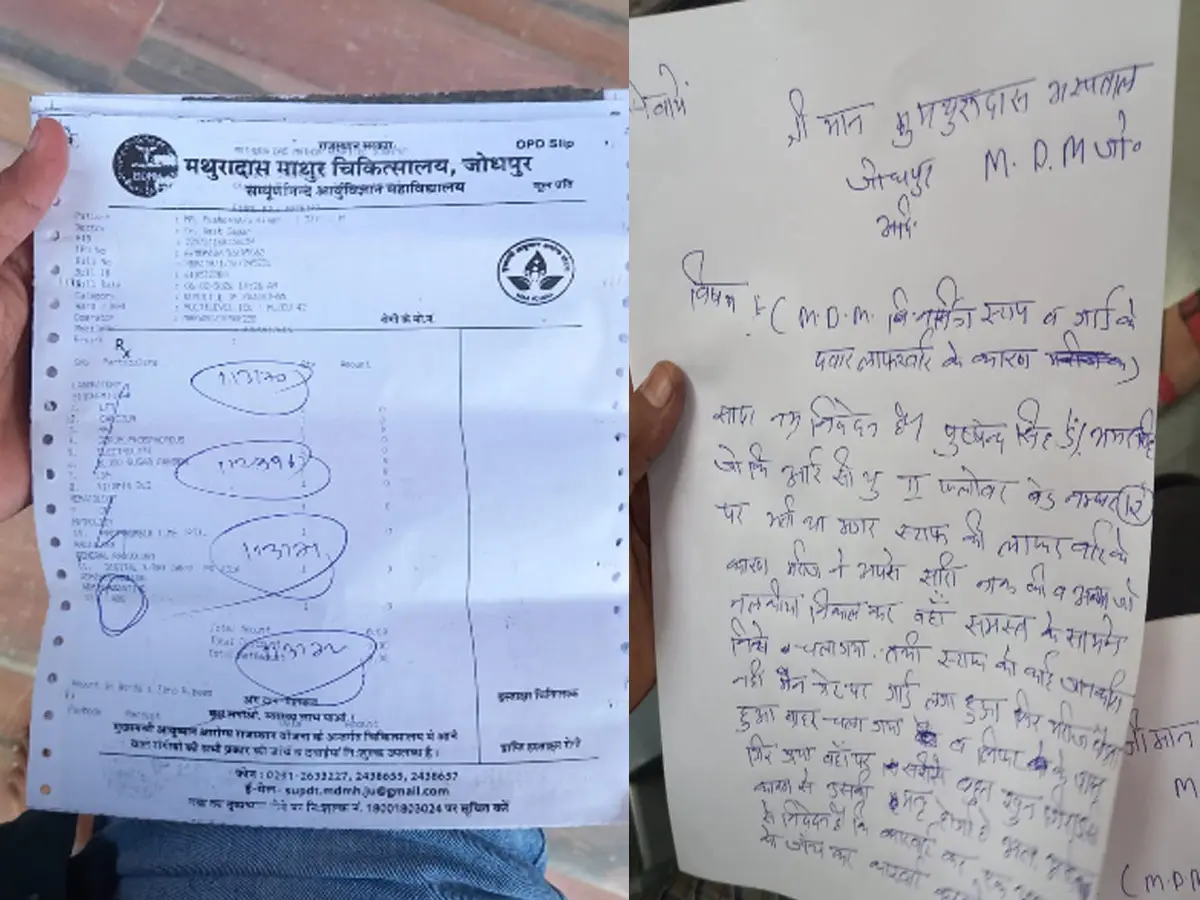 जोधपुर के मथुरादास माथुर अस्पताल में ICU की लापरवाही ने ले ली मरीज की जान! परिजन बोले- देखभाल के लिए किसी को नहीं रुकने दिया