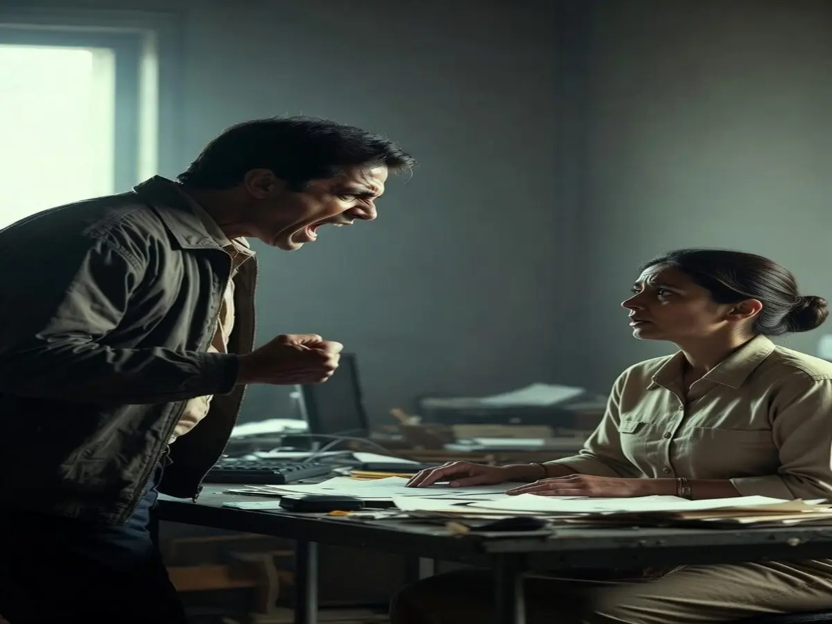 "चाकू से मार दूंगा, चोटी पकड़कर निकाल दूंगा" ऑफिस में घुसकर महिला अधिकारी को जान से मारने की धमकी