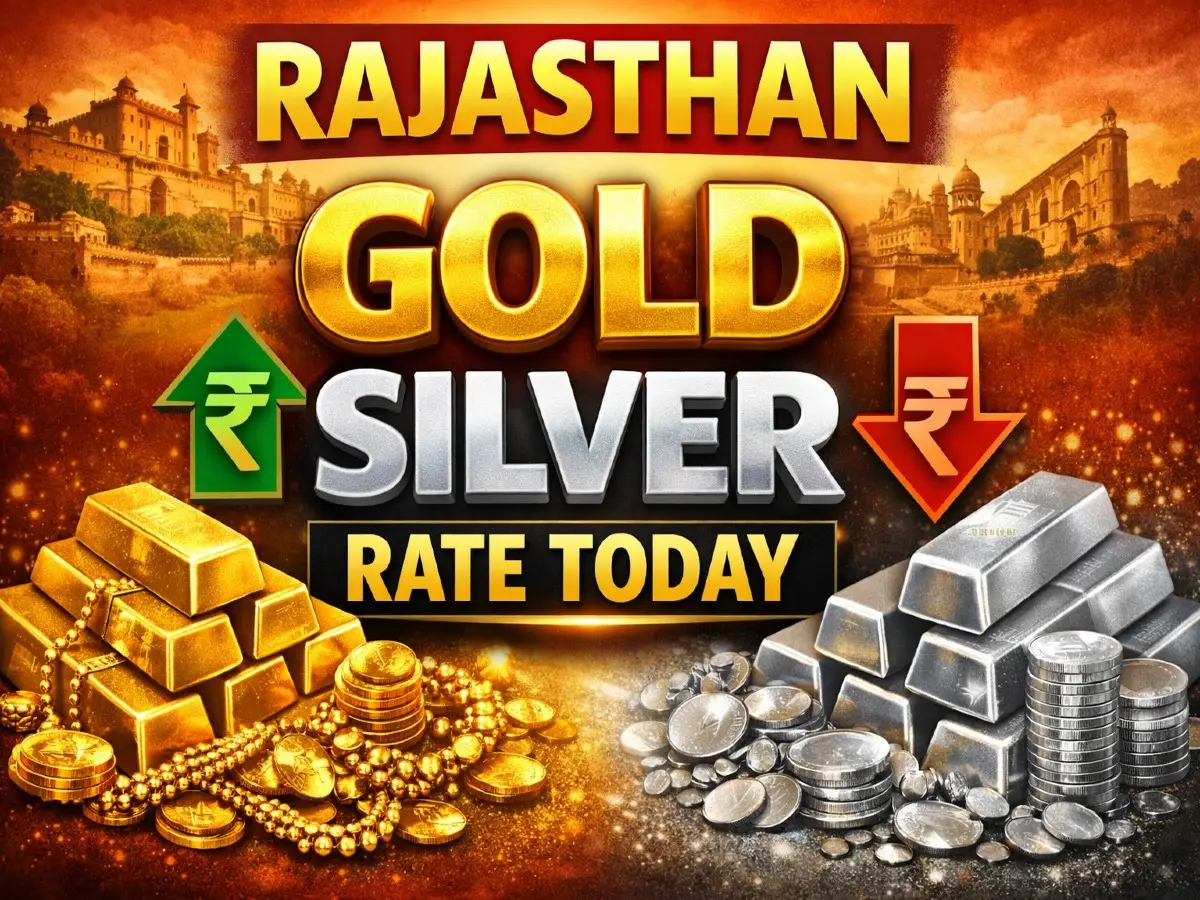 Gold Silver Price Today: राजस्थान में फिर फूटा सोने-चांदी का गुस्सा,पॉपकॉर्न की तरह उछले भाव, जानें अपने शहर में क्या है गोल्ड-सिल्वर के दाम