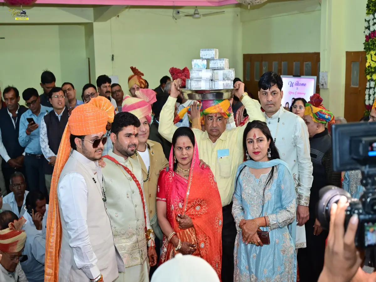 नागौर में फिर भरा गया करोड़ों रुपये का मायरा, 25 तोले के सोने के साथ दिए गए 81 लाख का कैश