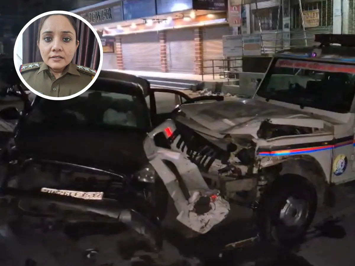 गश्ती जीप को तेज रफ्तार कार ने मारी भयंकर टक्कर, श्रीगंगानगर में पुलिस अधिकारी की दर्दनाक मौत