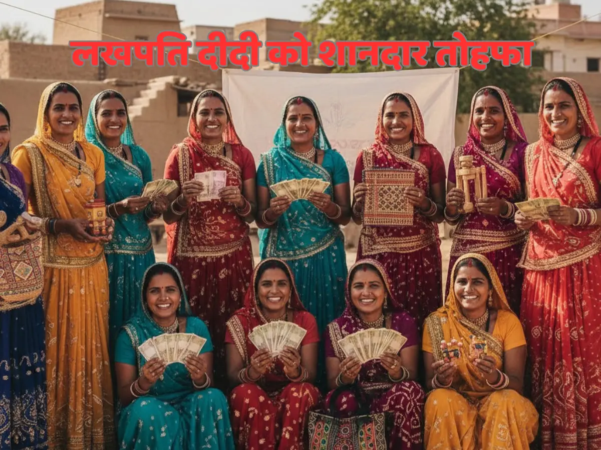 राजस्थान सरकार का महिलाओं को तोहफा! लखपति दीदियों को अब मिलेगा 1.5 लाख का लोन