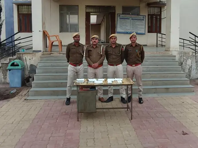 झालावाड़ के डग में एमडी ड्रग व केमिकल बरामद, NDPS एक्ट में पिता-पुत्र गिरफ्तार