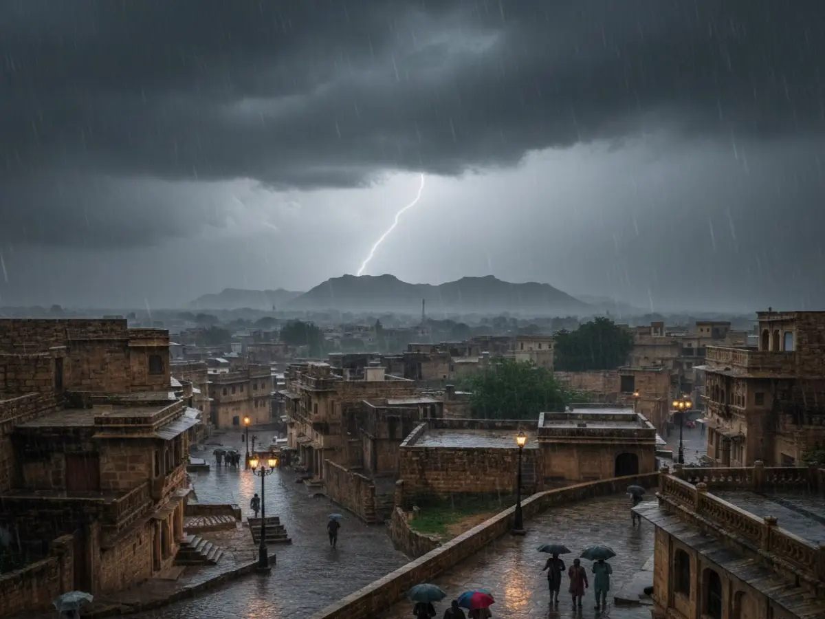 राजस्थान में दिन में तपिश, रात में ठिठुरन के बीच आएगा नया ट्विस्ट! इस दिन मेघगर्जन के साथ बारिश की एंट्री