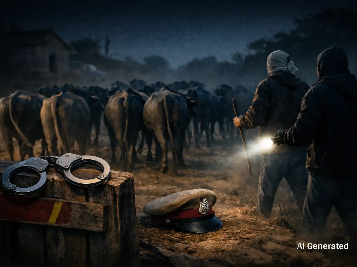 19 भैंसों की चोरी में 14 दिन बाद भी पुलिस के हाथ खाली, 50 हजार से एक लाख तक की आती है 1! चोरी का हिसाब लगा लीजिए आप