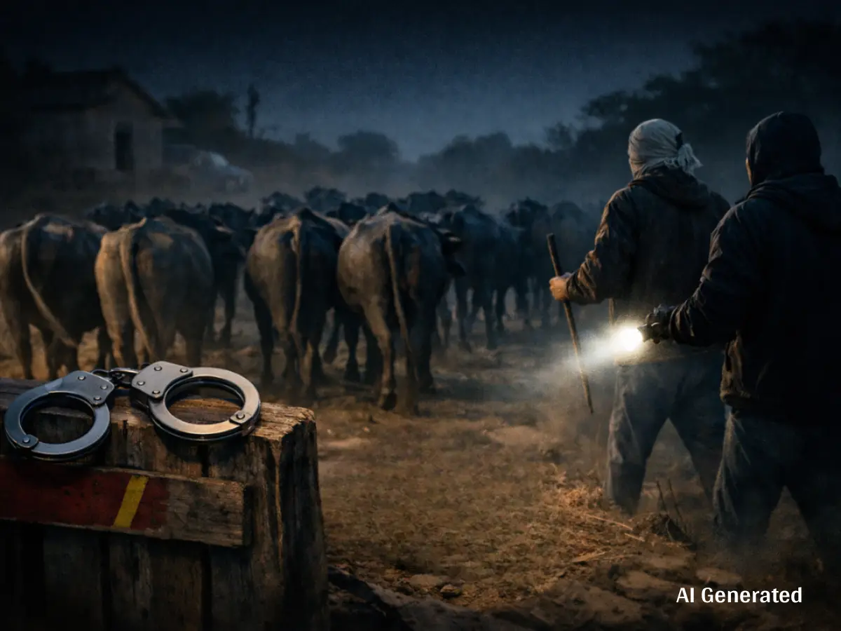 19 भैंसों की चोरी में 14 दिन बाद भी पुलिस के हाथ खाली, 50 हजार से एक लाख तक की आती है 1! चोरी का हिसाब लगा लीजिए आप