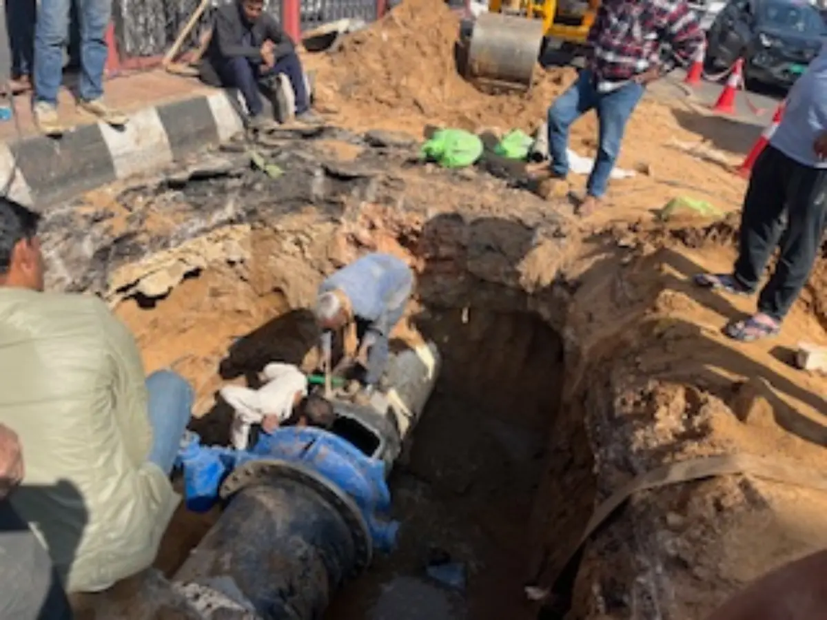 इस गर्मी जयपुर के इन इलाकों में नहीं होगी पानी की किल्लत! पाइप लाइन में लगी मुख्य वॉल्व