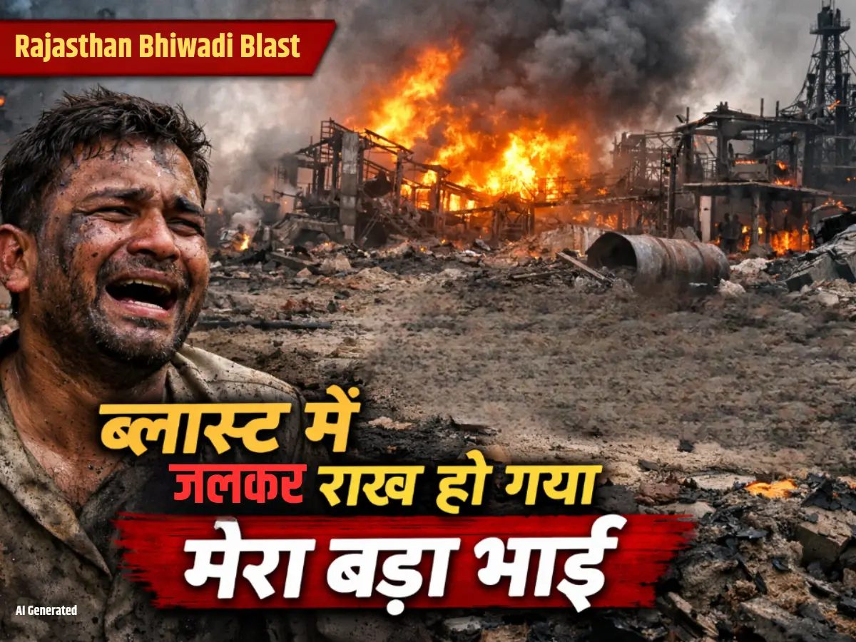 फैक्ट्री के बारूद ब्लास्ट में जलकर राख हो गया मेरा बड़ा भाई, आग की लपटों में जल गया 7 मजदूरों के शरीर का एक-एक अंग, हादसे की दर्दनाक दास्तां