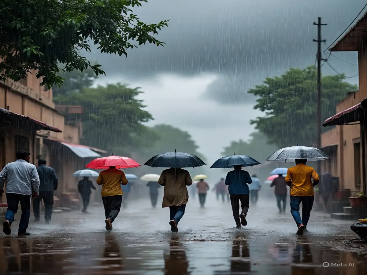 राजस्थान में बारिश का कहर! इन जिलों में ऑरेंज-येलो अलर्ट जारी