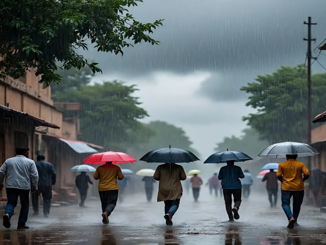 राजस्थान में बारिश का कहर! इन जिलों में ऑरेंज-येलो अलर्ट जारी