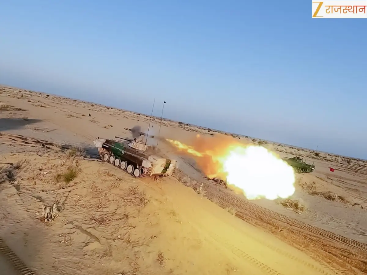 Jaisalmer: सरहद पर गूंजी तोपों की दहाड़, Battle Axe Division ने दिखाया मरुधरा में पराक्रम