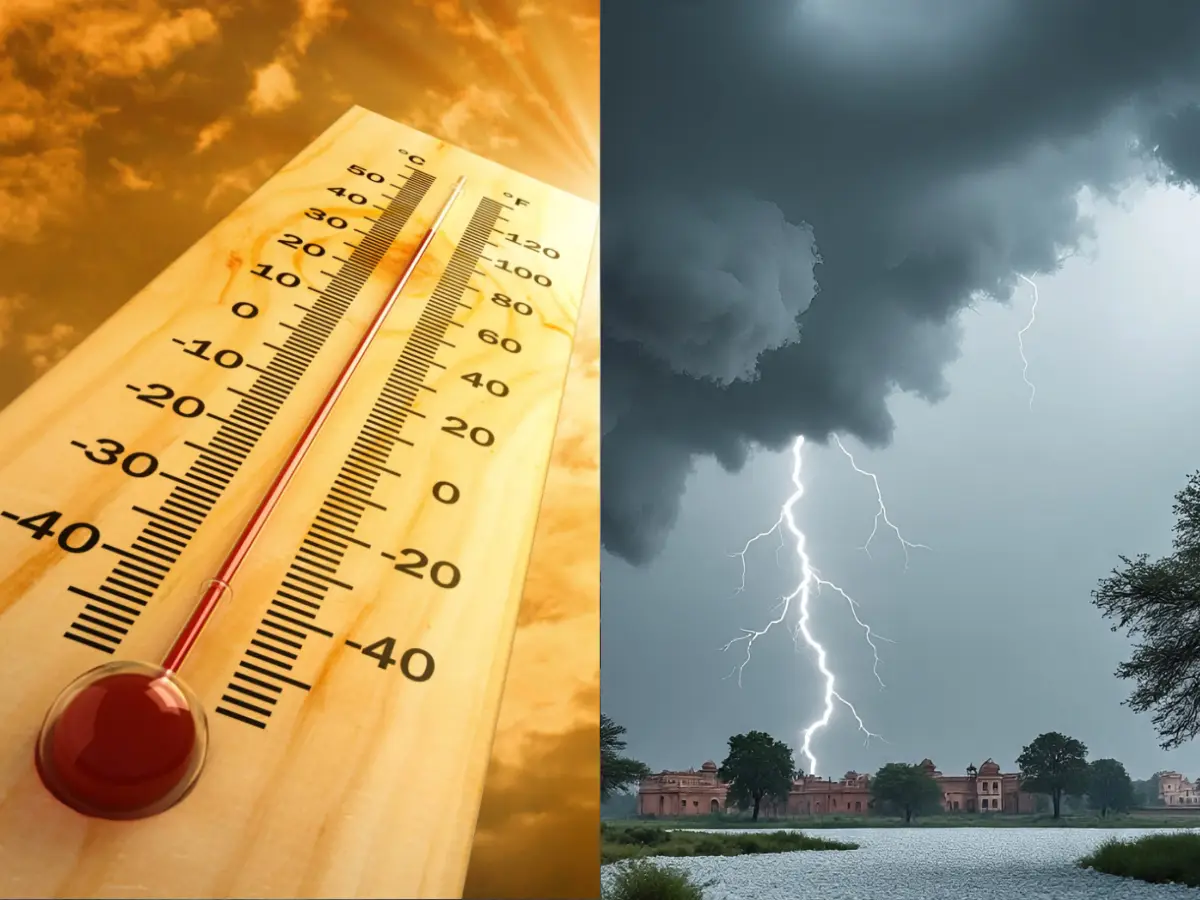 Temperature: बारिश-ओलों से बदला राजस्थान का मौसम,फरवरी में होने लगा गर्मी का असर, जानें आज के सबसे गर्म इलाके