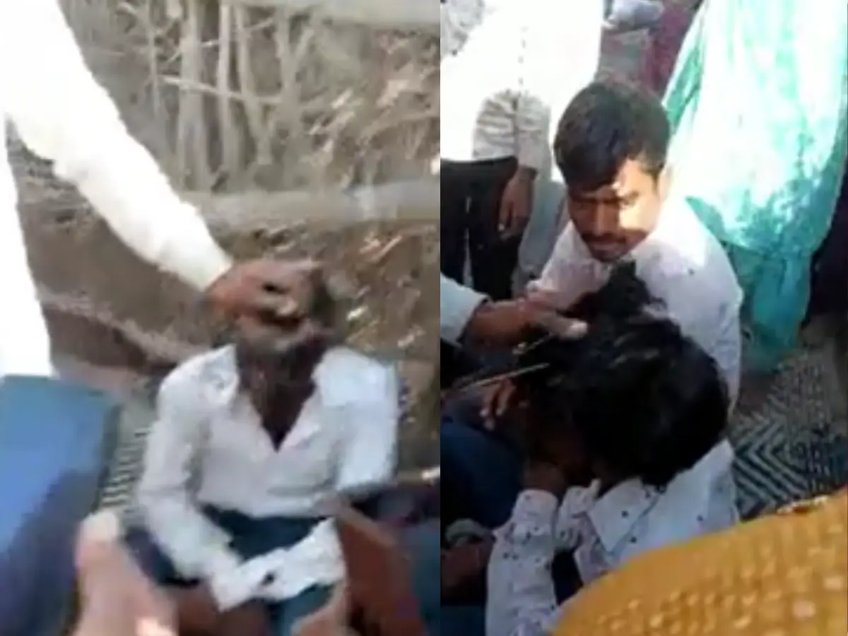 Churu Viral Video: चूरू में  काला कर दिया लड़के का मुंह, काट डाले सिर के बाल, रिश्तेदारी में आए युवक के साथ बड़ा कांड, वीडियो वायरल