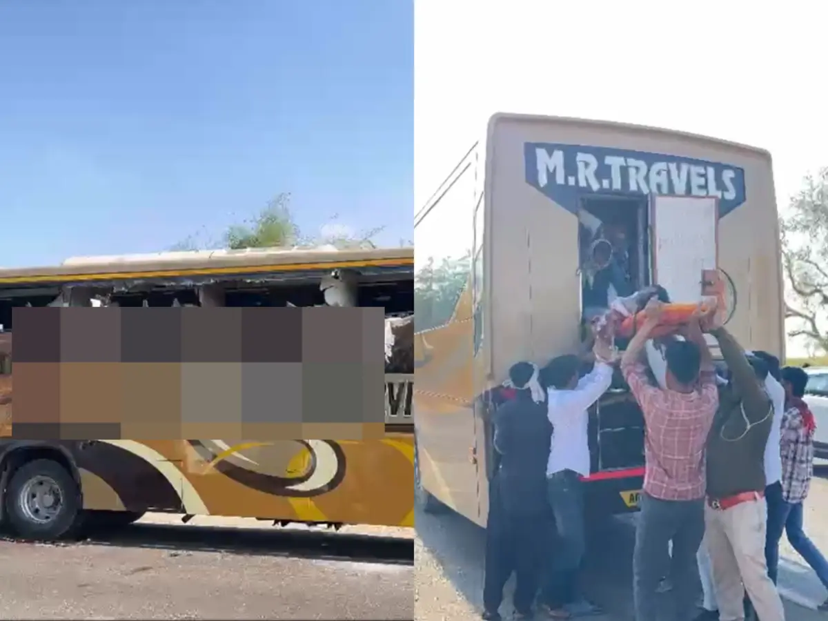 बालोतरा में बस और ट्रेलर की भयंकर भिड़ंत, 7 लोगों की हुई मौत