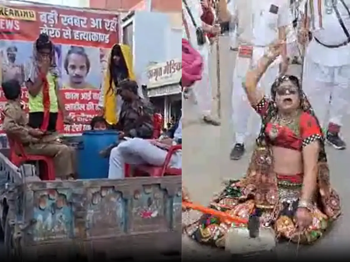 रतनगढ़ में निकली होली की अनोखी बिंदोरी, नागिन डांस से लेकर ड्रम कांड तक की सजी झांकियां, कई दिग्गज नेता रहे मौजूद