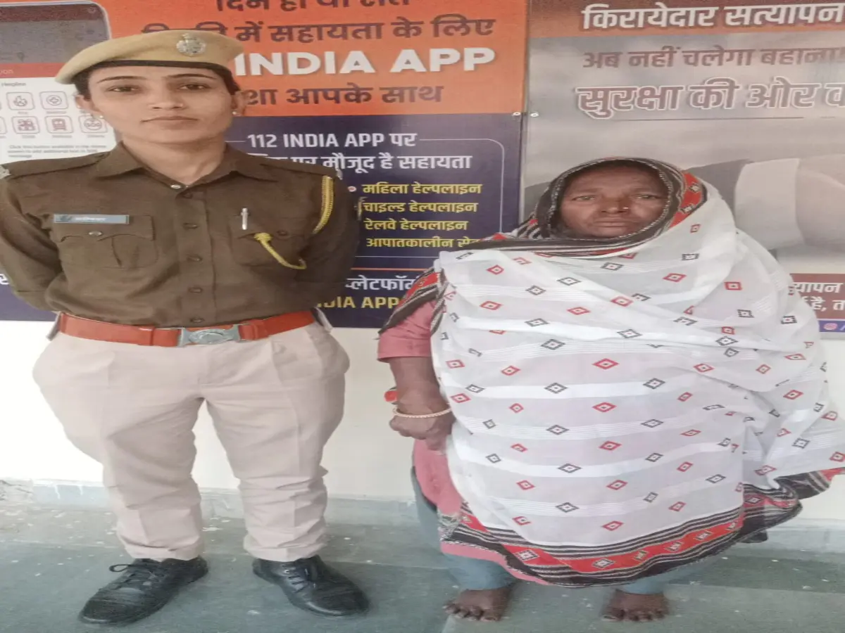 चूरू में दादी ने 15 माह की पोती को गंदे पानी के नाले में डुबोकर की हत्या, हुई गिरफ्तार