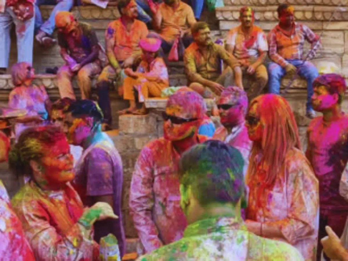 जयपुर BJP कार्यालय गुलाल और ढोल की थाप से सराबोर, होली पर नेता और कार्यकर्ता हुए रंगीले!