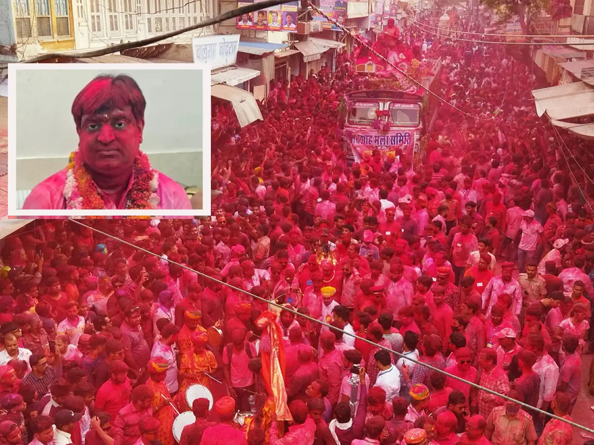 ब्यावर में गुलाल उड़ा रहे थे ‘बादशाह’, अचानक बिगड़ी तबीयत और चली गई जान, छाया मातम