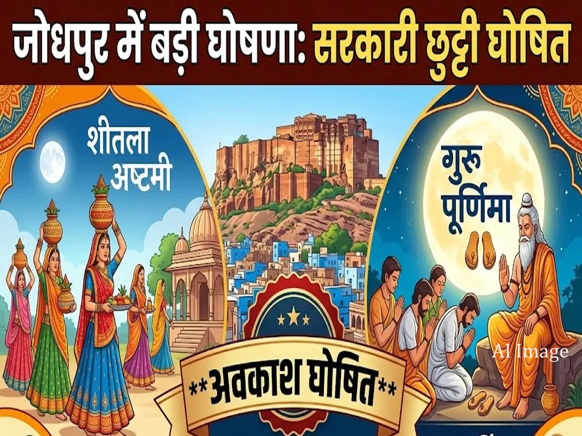 Holiday Alert: राजस्थान के इस शहर में 2 दिन की सरकारी छुट्टी घोषित, कलेक्टर ने जारी किया आदेश