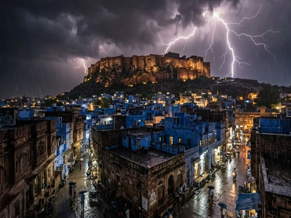 राजस्थान में फिर से बदलेगा मौसम! मेघगर्जन के साथ तेज रफ्तार से होगी बारिश