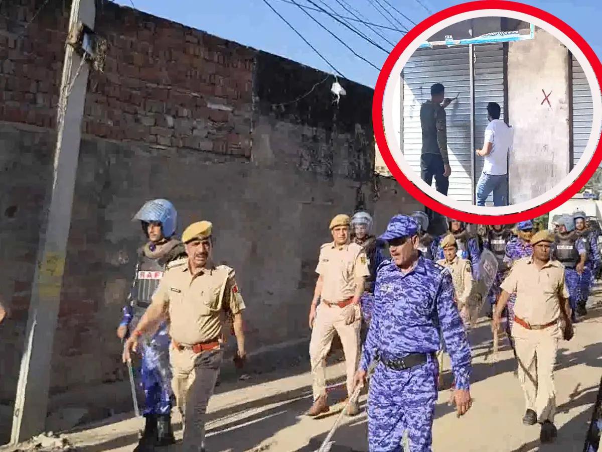 टोंक में पत्थरबाजों के मोहल्ले में 48 घंटे में बुलडोजर एक्शन के संकेत, रैपिड एक्शन फोर्स और फ्लैग मार्च