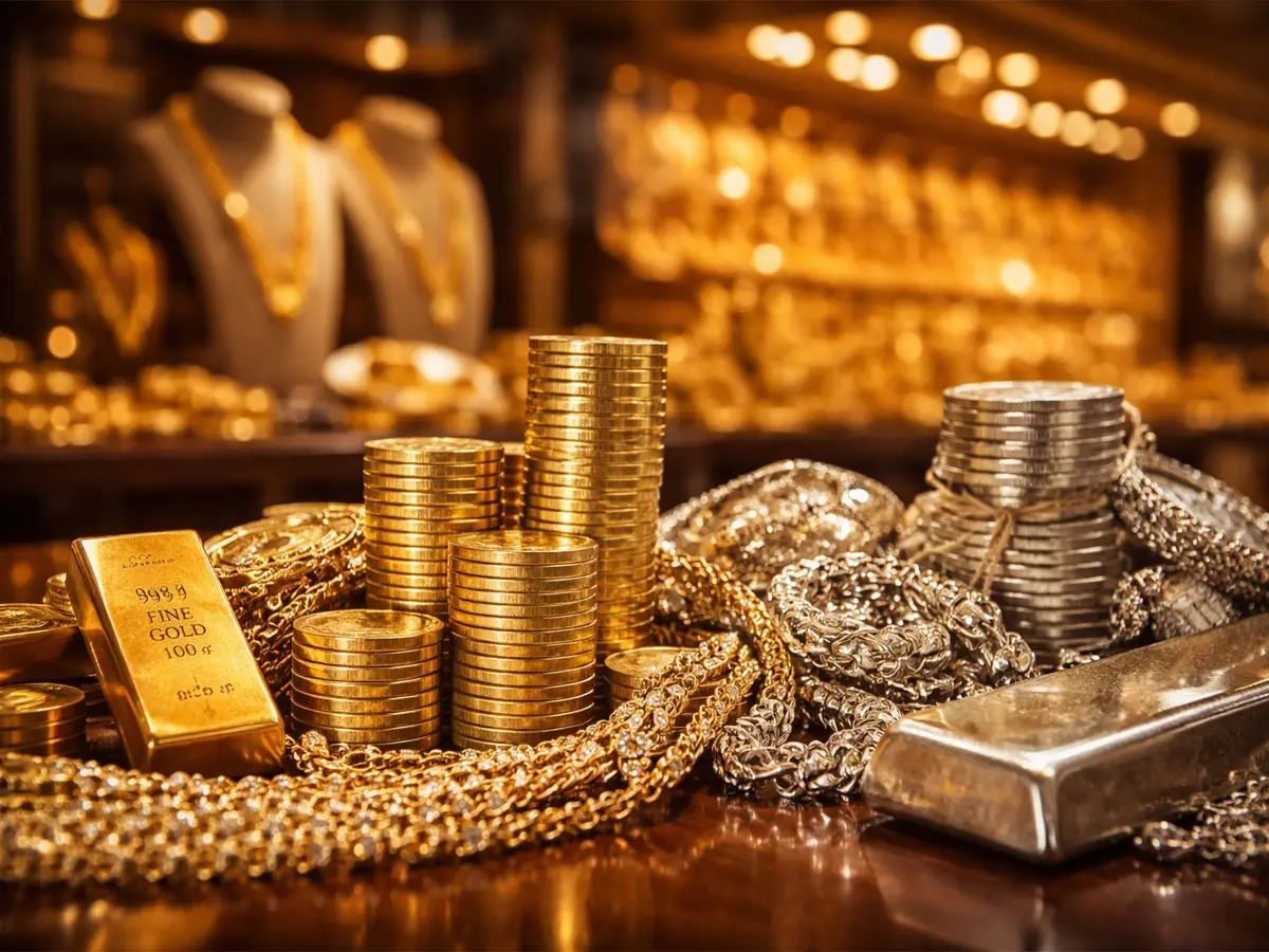 गोल्ड-सिल्वर के दाम में हुआ भयंकर विस्फोट, धड़ाम से गिरा सोने का भाव, जानें लेटेस्ट प्राइस