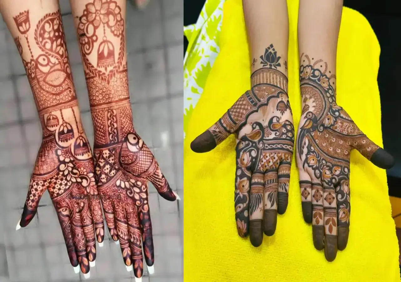 Rajasthan Gangaur Mehndi Designs