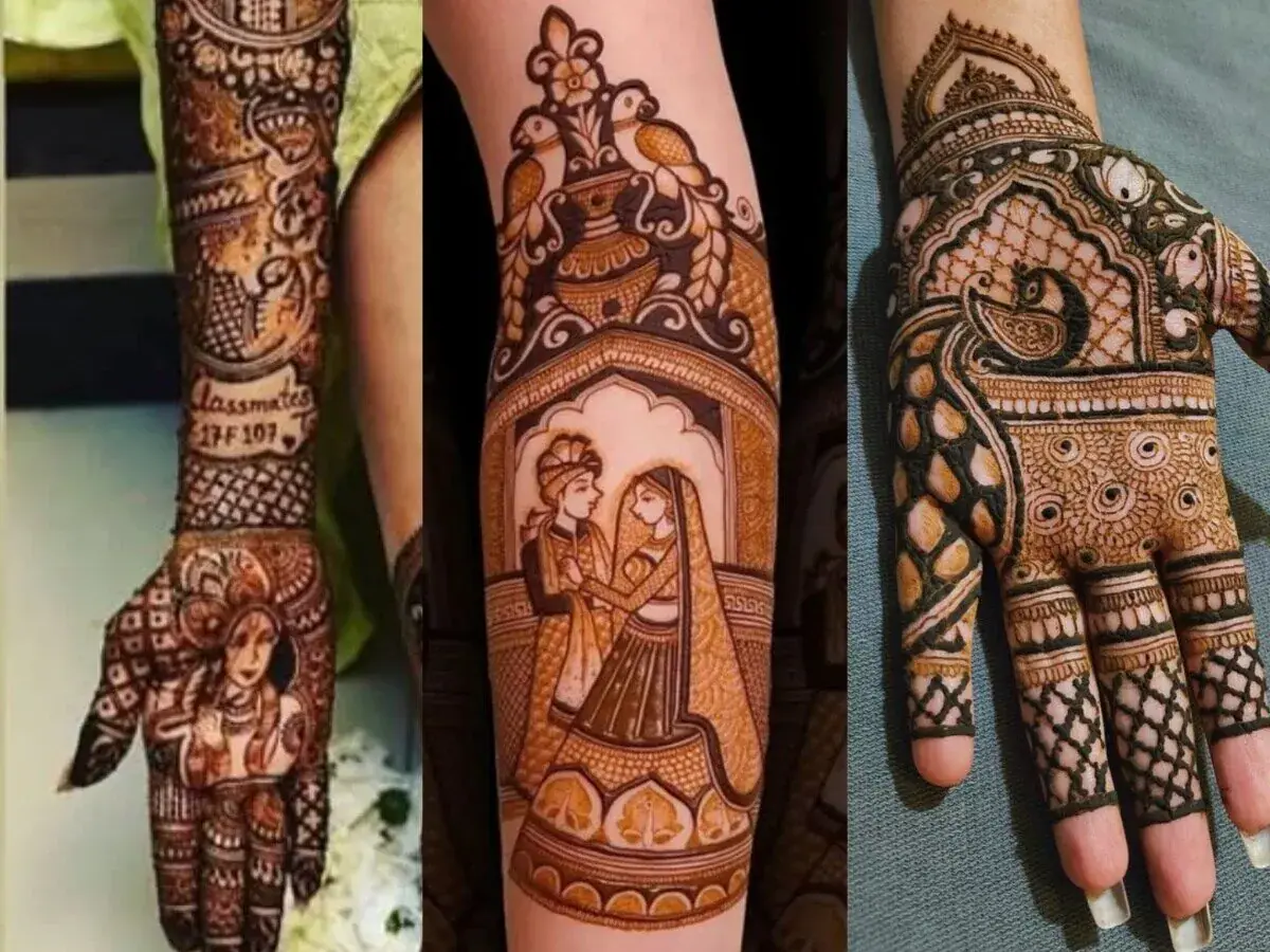Rajasthan Gangaur Mehndi Designs