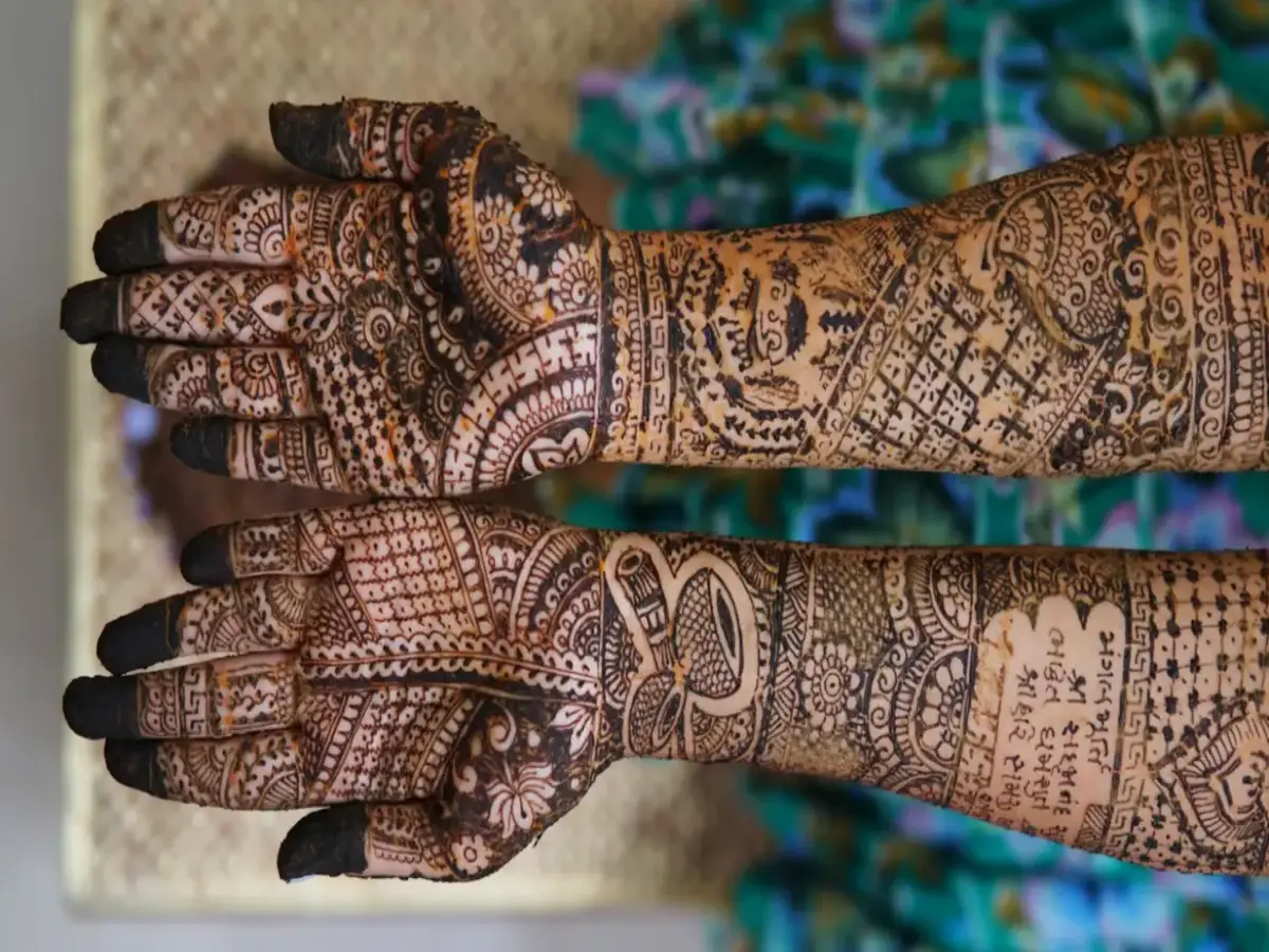 Rajasthan Gangaur Mehndi Designs