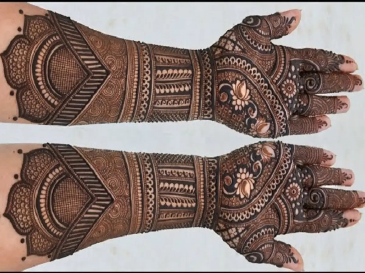 Rajasthan Gangaur Mehndi Designs