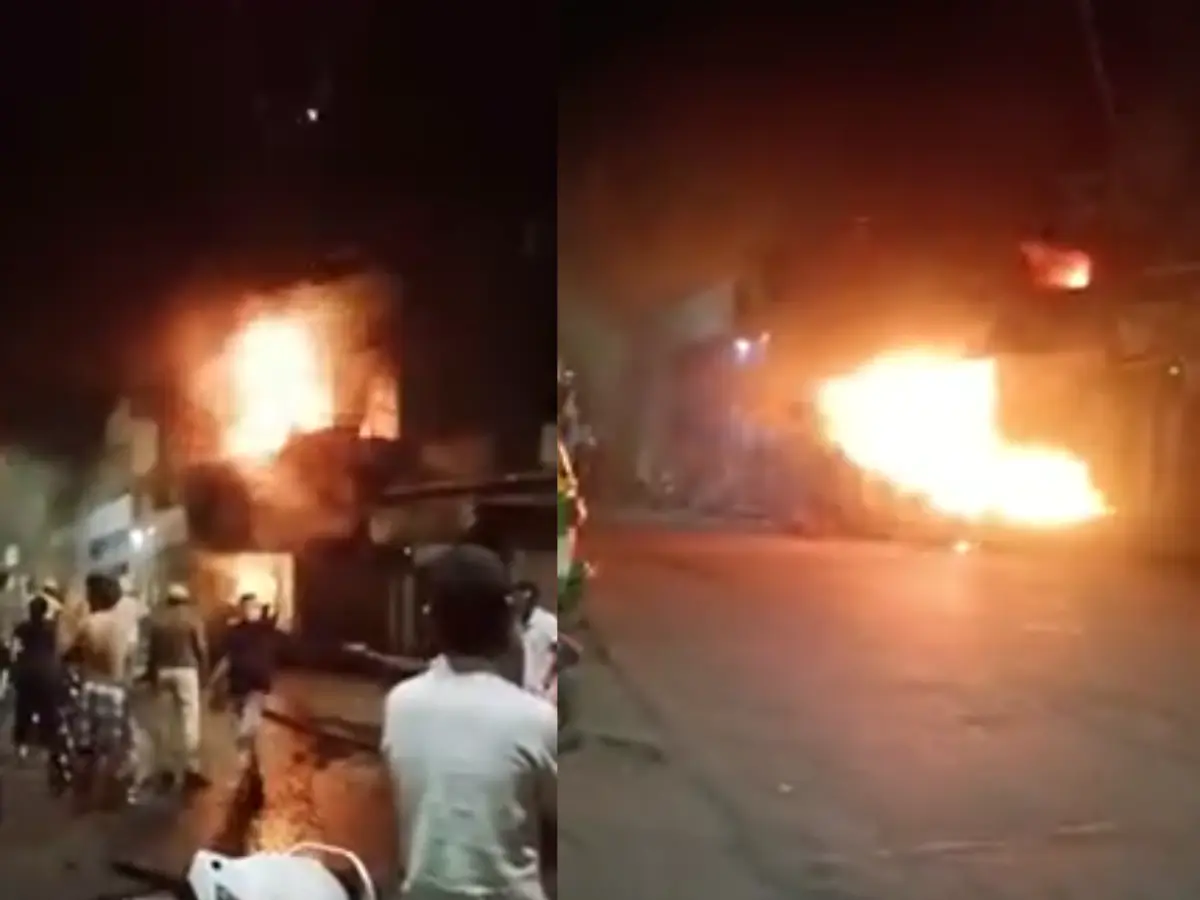 पाली में दर्दनाक हादसा, दुकान में आग से सोते वृद्ध की झुलसकर मौत