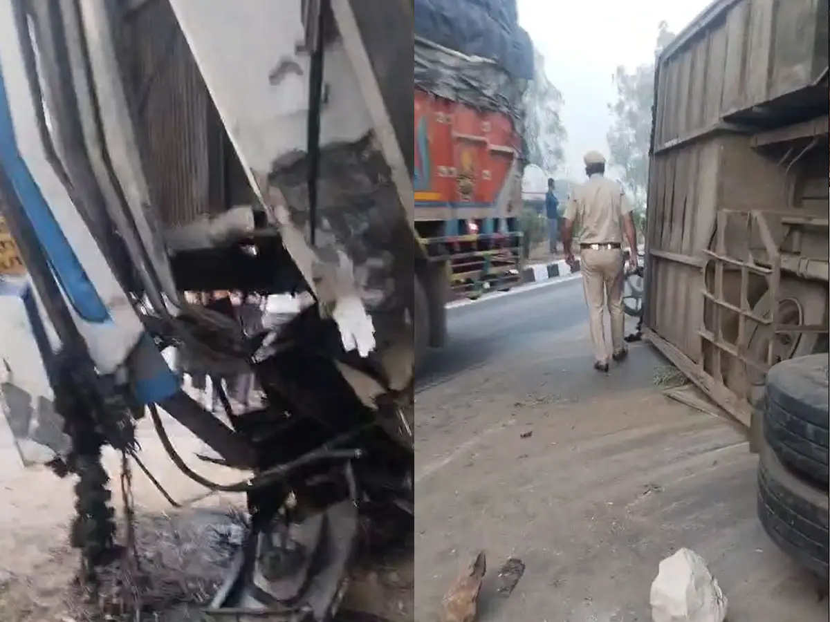 राजस्थान के हनुमानगढ़ में दर्दनाक हादसा! बस-ट्रक भिड़ंत में 5 की मौत, कई घायल