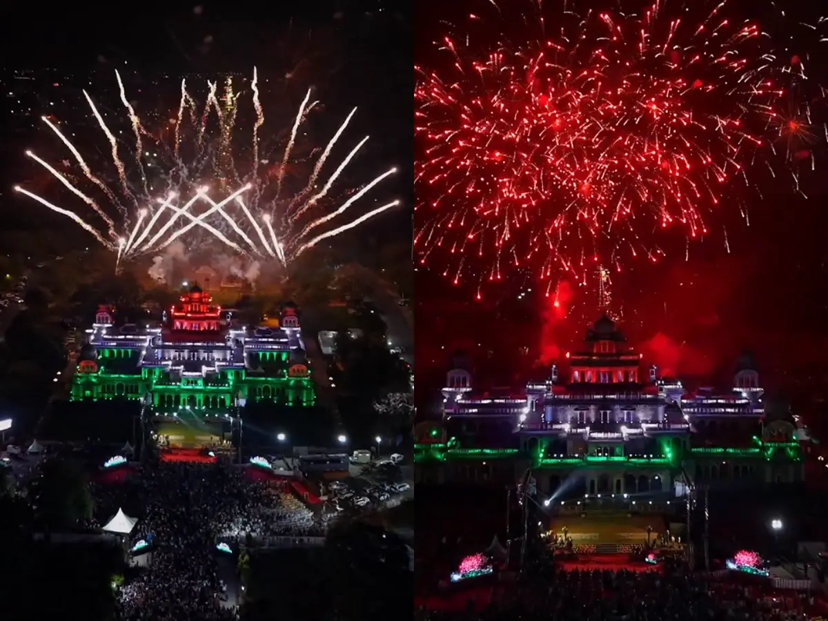 Viral Video: राजस्थान दिवस की शानदार रात, रंगों का समंदर बना जयपुर का अल्बर्ट हॉल, गर्व से भरा आसमान