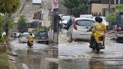 जयपुर में 10 मिनट की बारिश से भरी सड़कें, निगम के दावे फेल, जानें वेदर अपडेट