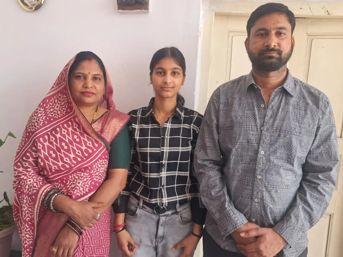 डीडवाना की बेटी दीपिका ने किया कमाल, साइंस स्ट्रीम में 99.80% लाकर टॉप-5 में बनाई जगह