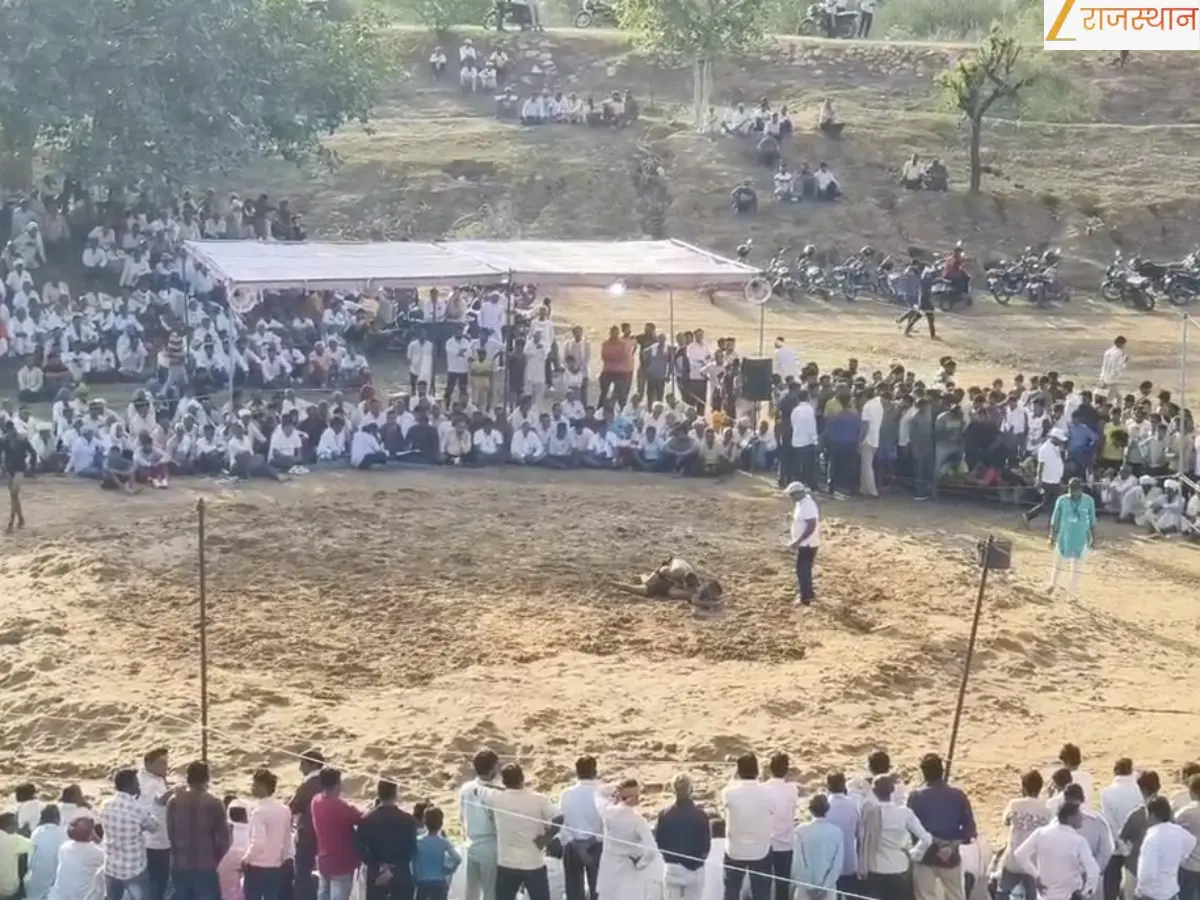 Rajasthan News: शीतला माता के दरबार में उमड़ा जनसैलाब, 21 हजार की कुश्ती पर टिकी सबकी नजरें