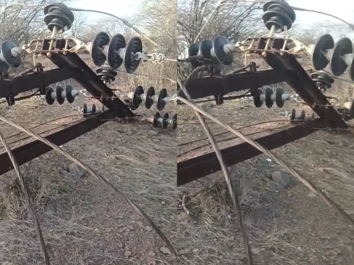 Rajasthan News: बूंदी के इंदरगढ़ में चोरों का आतंक, 33 KV लाइन का पोल गिराया, 25 गांवों में छाया अंधेरा