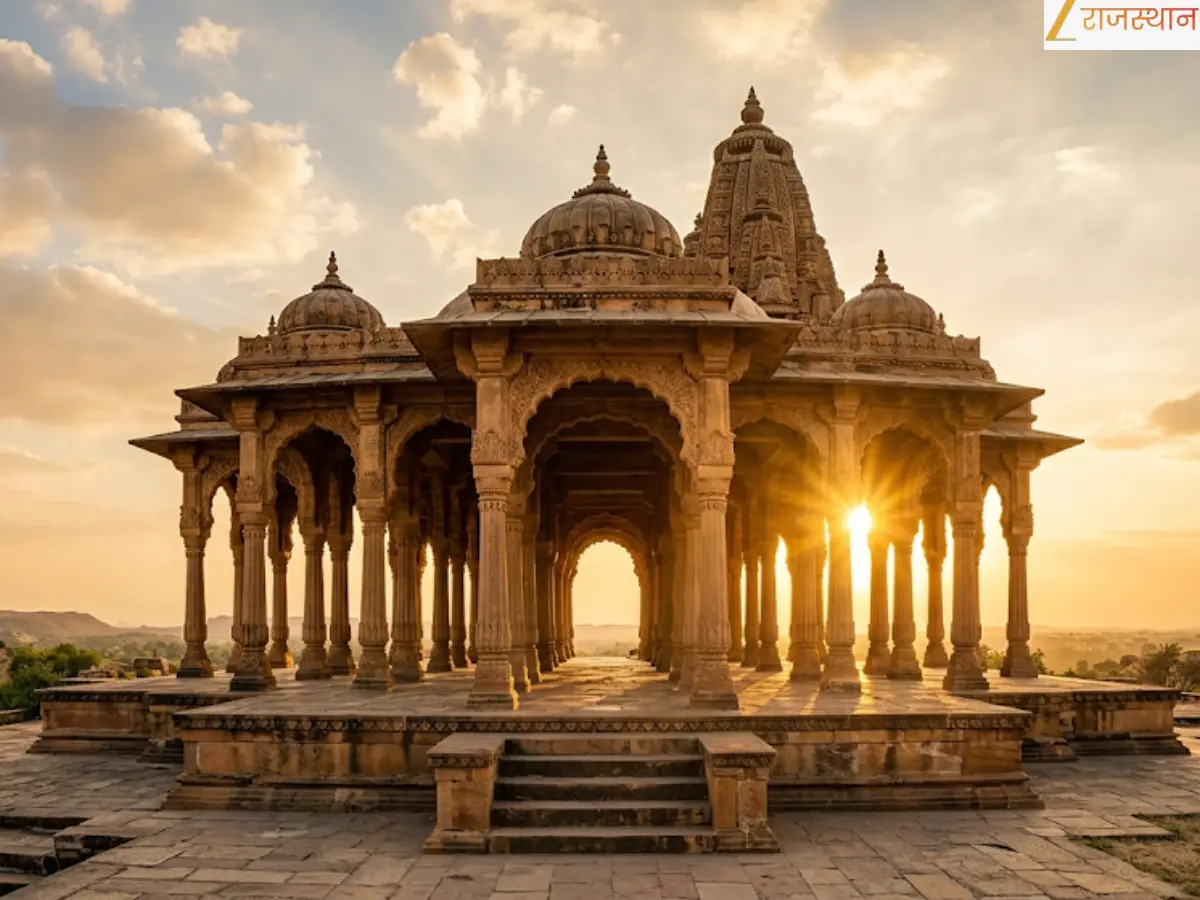 Photos: भीलवाड़ा के पास मौजूद 900 साल पुरानी धरोहर, जहां 32 खंभों पर टिकी है एक छतरी