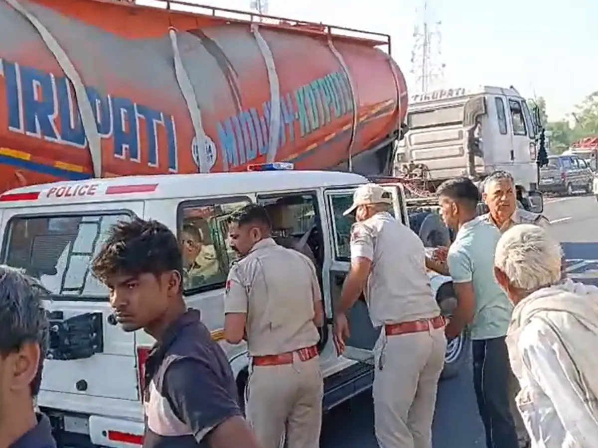 Rajasthan News: पावटा हाईवे पर भीषण हादसा, सड़क पार कर रहे अधेड़ को अज्ञात वाहन ने कुचला, मौके पर मौत