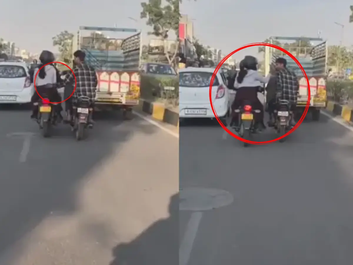 जयपुर में बाइक पर बैठी युवती से छेड़छाड़ का वीडियो वायरल, 2 मुख्य आरोपी गिरफ्तार