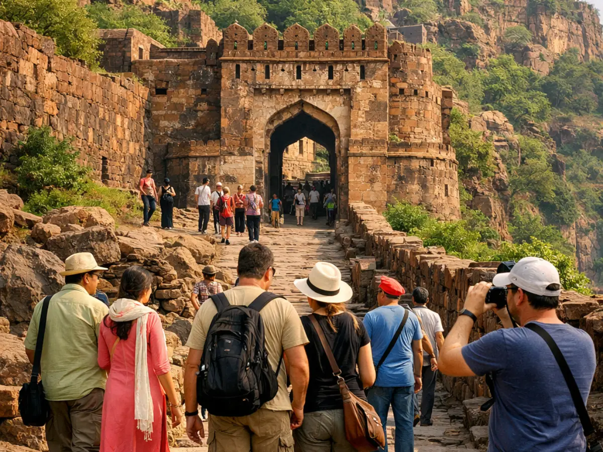टाइगर सफारी के बीच छिपा 1000 साल पुराना किला, यूनेस्को धरोहर में शामिल ये दुर्ग पर्यटकों की पहली पसंद!