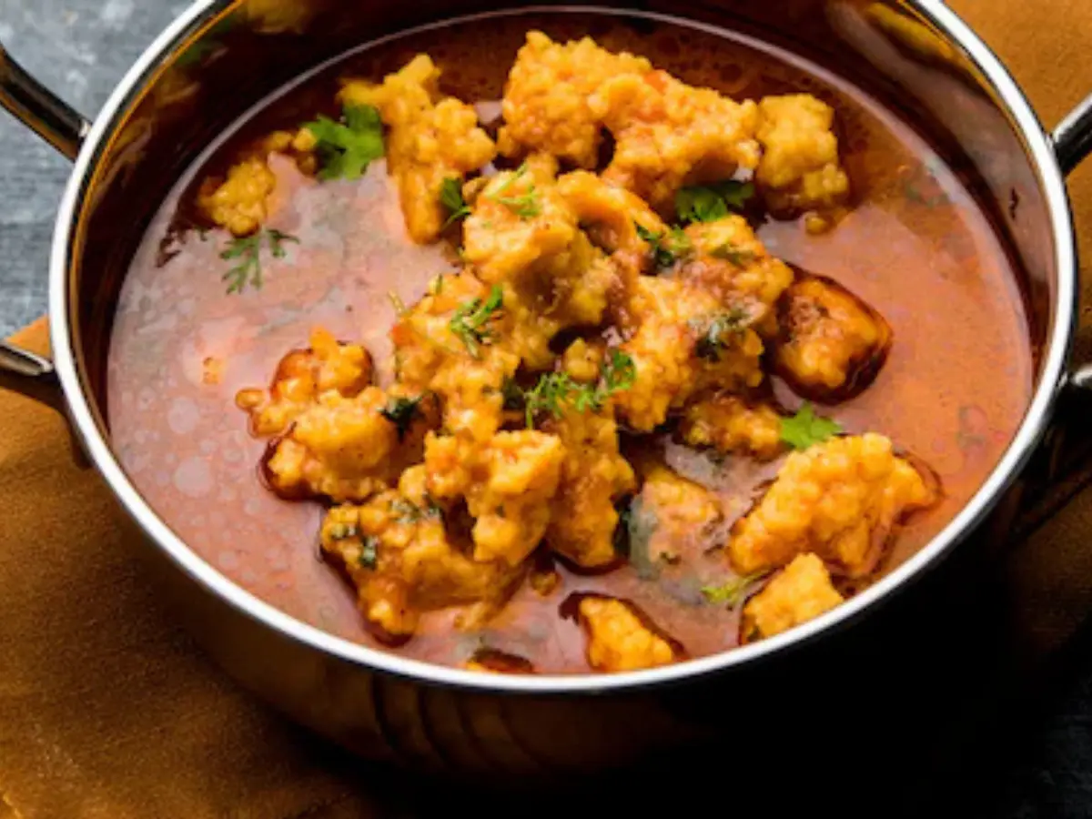 Mangodi Sabzi Recipe