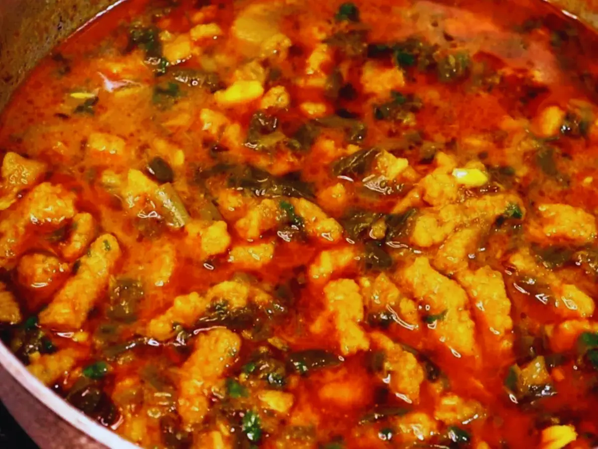 Mangodi Sabzi Recipe