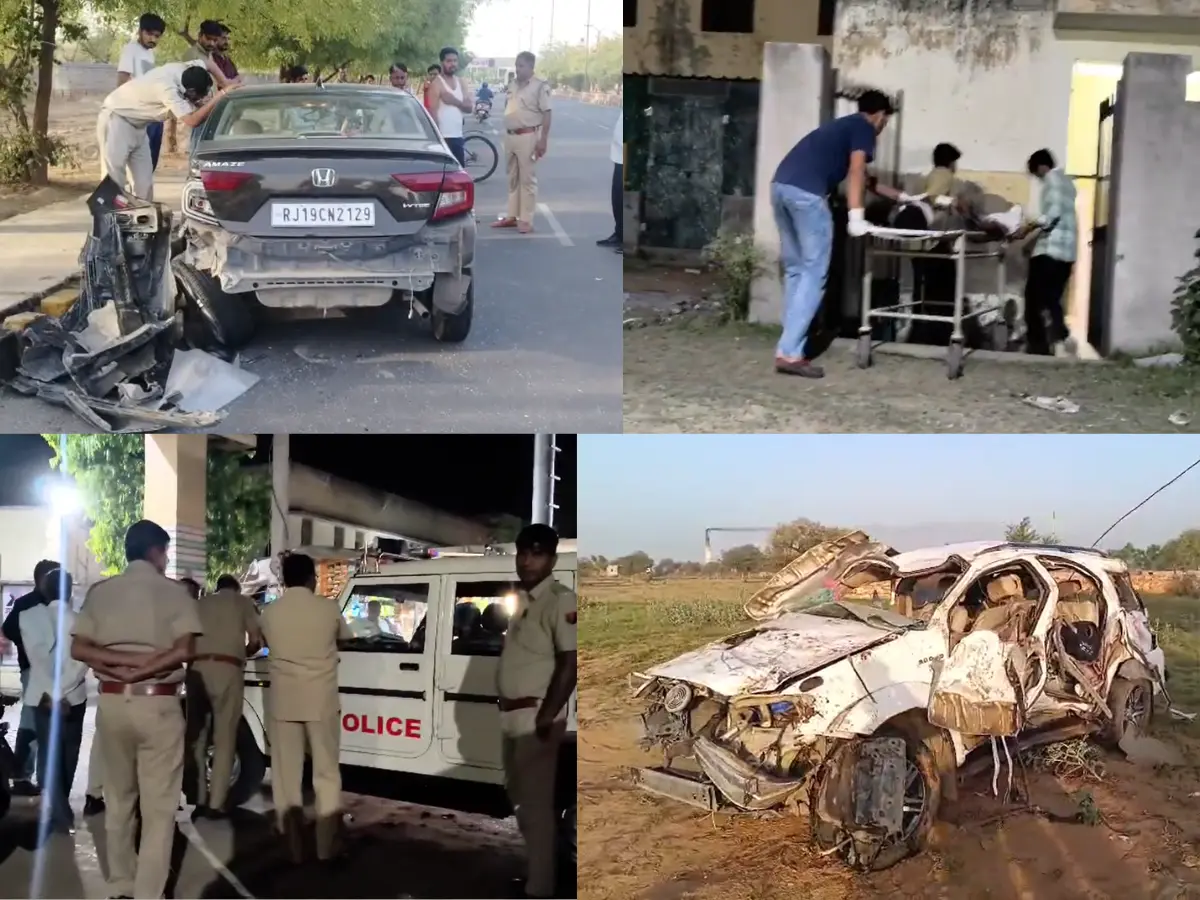 राजस्थान में हादसों का 'Black Tuesday', उदयपुर से लेकर झुंझुनूं तक भीषण दुर्घटनाएं, 8 की मौत, दर्जनों घायल