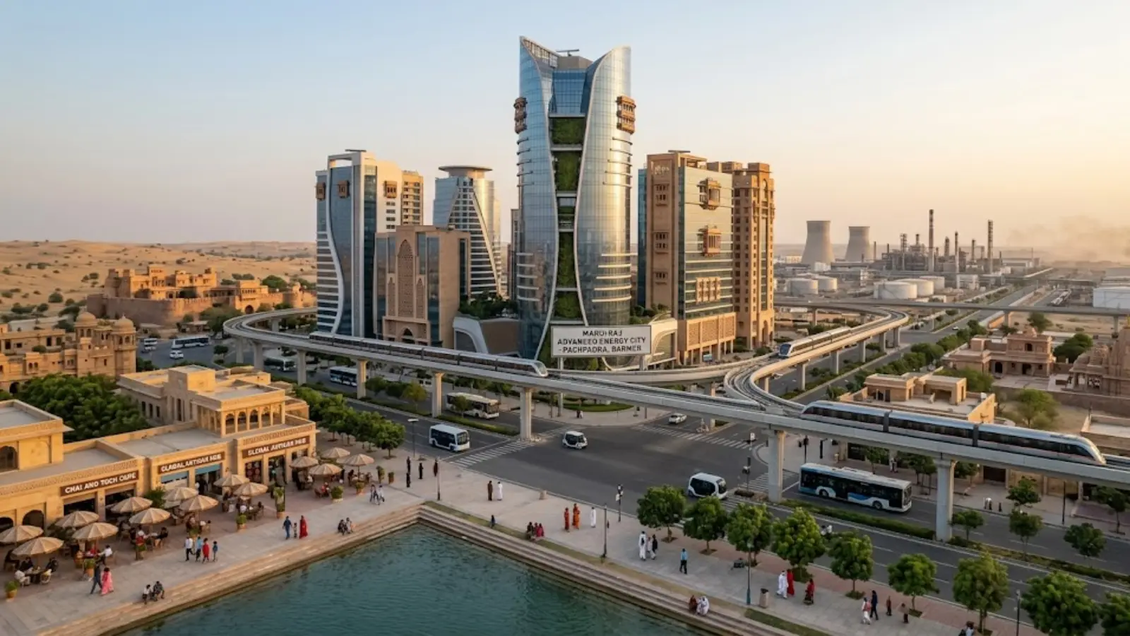 Pachpadra Refinery Dubai Like City In Rajasthan
