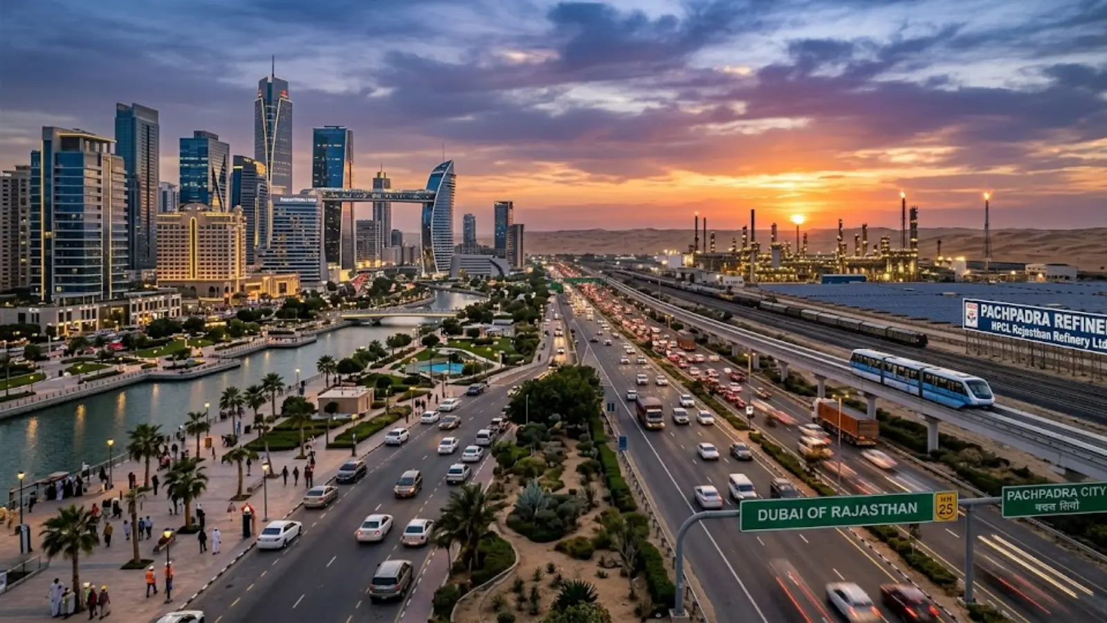 Pachpadra Refinery Dubai Like City In Rajasthan