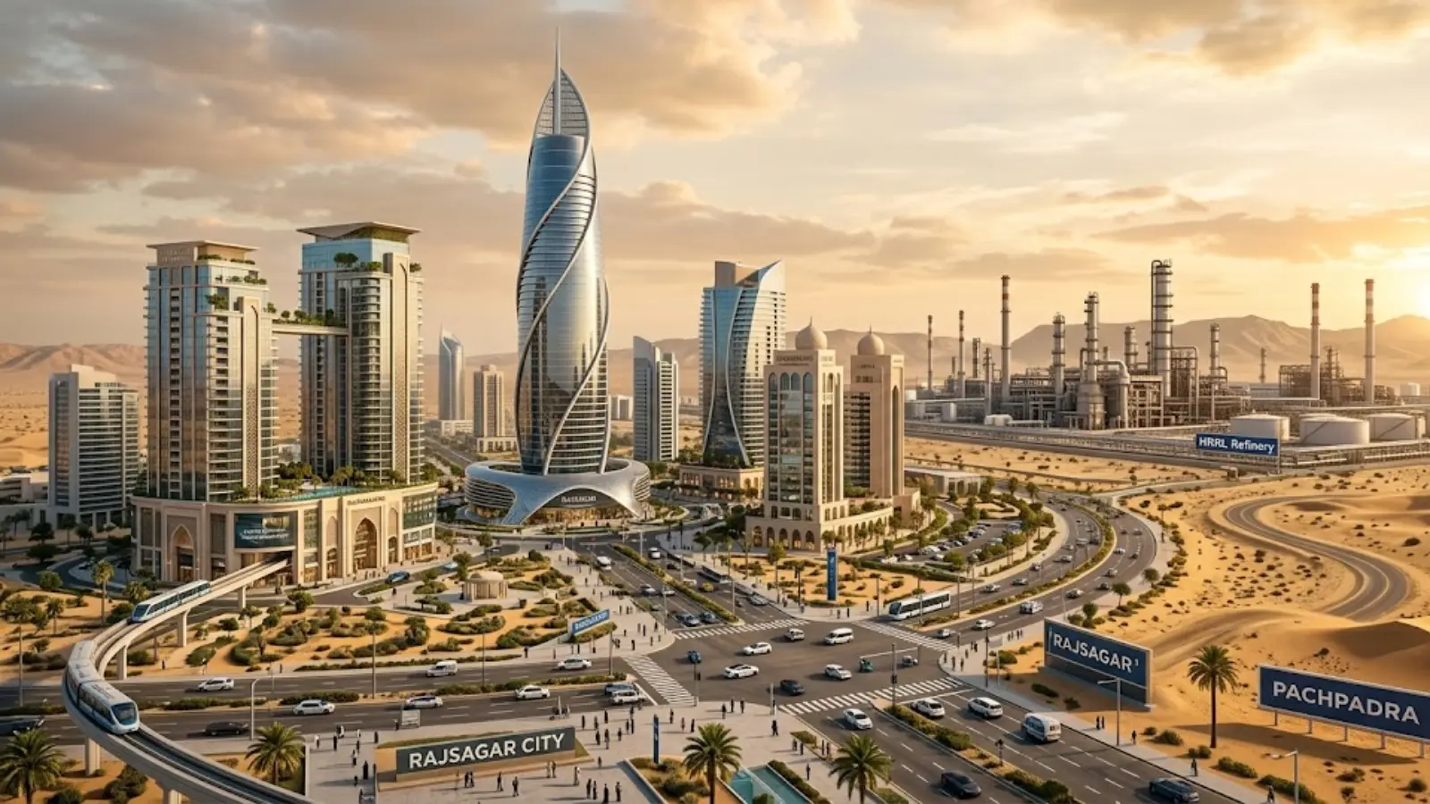 Pachpadra Refinery Dubai Like City In Rajasthan
