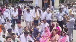 खतना और धर्म परिवर्तन के आरोपों के बीच टोंक में हिंदू संगठनों का भारी प्रदर्शन, घंटाघर चौराहा पूरी तरह जाम